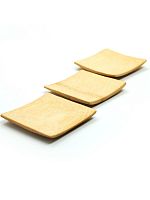 Мини-тарелка VIATTO BPS-60, бамбук, 6х6 см, 3 шт