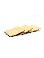 Мини-тарелка VIATTO BPS-60, бамбук, 6х6 см, 3 шт